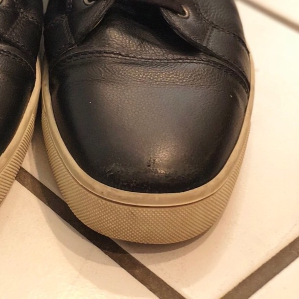 Louboutin Leather High Tops 14 - Picture 7 of 7